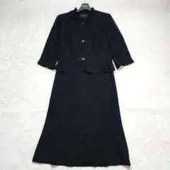 【極美品】SOIRBENIR 東京ソワール　ブラックフォーマル 春夏用 9号 M