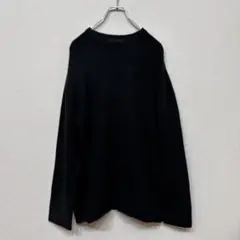 HARE モールニットプルオーバー ブラック サイズM we0294のサムネイル