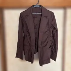 【レディース】ブラウンジャケット