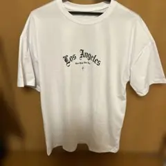 Los Angeles Tシャツ ホワイト　ストリート　男女共用