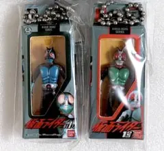 仮面ライダー ソフビパッケージチャーム 旧1号シークレット 1号 2個セット
