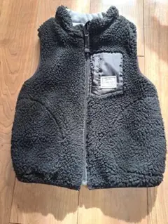 GLOBAL WORK ボアベスト ブラックM