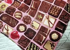 SALE 【廃番&レア♡】コスモテキスタイル シーチング リアル チョコ ぴんく