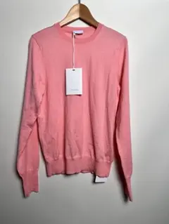 新品タグ付 CRUCIANI クルチアーニ カシミヤ93%ニット 38 コーラル
