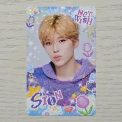 公式 NCTWISH LOGin 日本 ラントレ スペシャル トレカ シオン