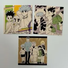 HUNTER×HUNTER スクエアステッカーコレクション ゴン キルア
