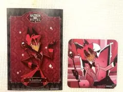 スマイルベースカフェ　ハズビン・ホテル　アラスターセット ハズビンホテルスマイルベースコラボカフェで 買ってきたもの紹介し