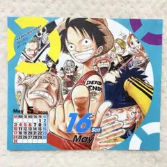 ルフィ ゾロ サンジ シュライヤ 日めくりカレンダー ONE PIECE