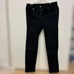 GU スキニーパンツ ブラック 64