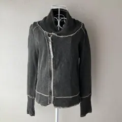 diesel ライダース ジャケット トップス ショート丈　ダメージ加工 羽織り