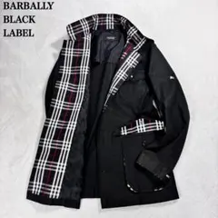 希少美品✨バーバリー 春夏秋 ハーフコート ノバチェック 格納フード付き