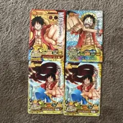 非売品プロモ】ミラバト 孫悟空＆ルフィ Vジャンプ付録 2枚セット