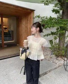 2026年最新】チュールフレンチスリーブトップス hinariの人気アイテム