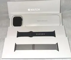 Apple Watch10 46mm ジェットブラックGPS(純正バンド2本付)