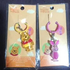 곰돌이 푸 ピグレット めじるしアクセサリー 2個セット