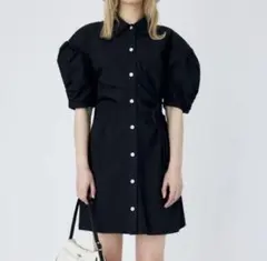 moussy SIDE OPEN SHIRT ワンピース ミニドレス