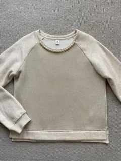 ☆美品☆BOOGIEWOOGIEブギウギ　　パール付きカットソー☆