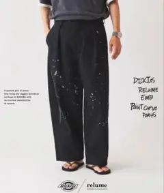 DICKIES*relume Emb Paint Curve Pants М DICKIES*relume Emb Paint Curve Pants М - メルカリ