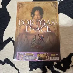 ONE PIECE エース　クリアファイル