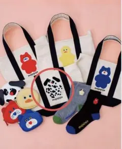 mojojojo シャンブル数量限定　トートバッグ　ブラック