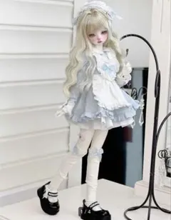 1/4 ドール 水色サブカル向き メイド服 imomodoll kimdoll向