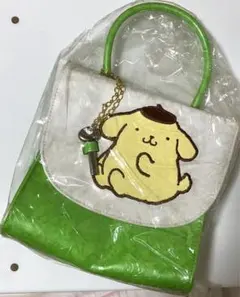【未開封】ポムポムプリン　レトロバッグ　鍵付き
