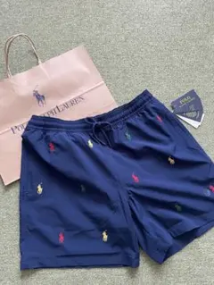 新品　ポロラルフローレンスイムパンツ　日本Ｌ