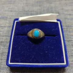 お値下げ〜ターコイズ シルバーリング