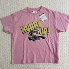 ブリーズ　Tシャツ　130 うさぎ　hurry up!のサムネイル