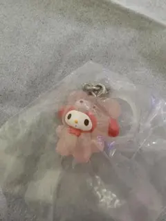 サンリオ　マイメロ　ラテクマ　めじるしアクセサリー　ガチャガチャ