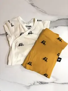 MOOMIN reima ベビー服 セットアップ ロンパース パンツ ムーミンのサムネイル