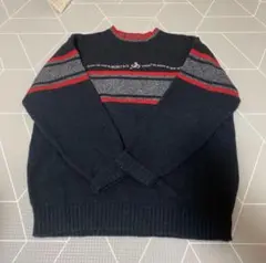 メンズ　ニット　セーター　A nonita 古着　黒