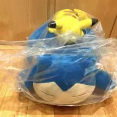 一番くじ　ポケモン カビゴン&ピカチュウ ぬいぐるみ