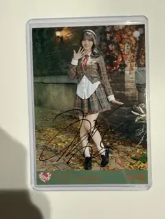 イコラブ　高松瞳　ラブソングに襲われる　直筆　生写真