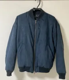 美品ユナイテッドアローズ　ネイビー MA-1ジャケット　メンズ　S