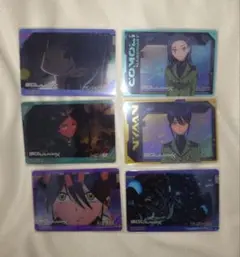 ガンダム クリアカード セレクション 機動戦士ジークアクス　6枚