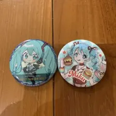 初音ミク 16th Birthday 缶バッジ 2個セット