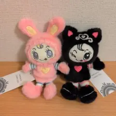 ナルミヤキャラクターズ　くたくたぬいぐるみチャーム　ベリエちゃん　デビリーちゃん