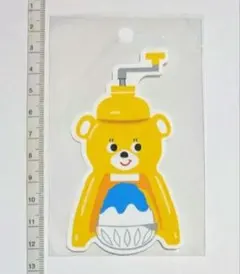 TIGER　氷削り器　きょろちゃん　ステッカー　黄