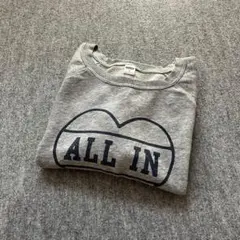 OLD NAVY “ALL IN” Heart Print Sweatshirt