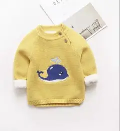 【海外購入】　裏起毛セーター2枚セット80cm