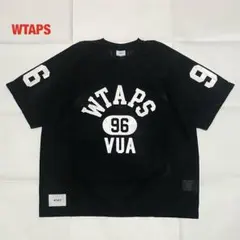 ＊お値下げ不可＊ wtaps フットボールシャツ　ブラック　Mサイズ メルカリ