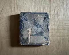 18世紀頃】 手描きアンティークタイル （フルーツバスケット文様