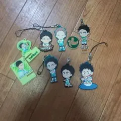 ハイキュー 城西 ラバーストラップ アクスタ7つセット