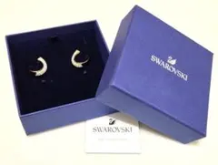Swarovskiスワロフスキー　Exist　フープピアス　箱付き　42430