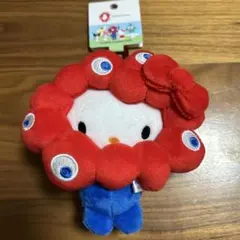 サンリオ　ミャクミャクなりきりぬいぐるみキティ カラビナ付き