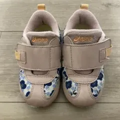 ASICS スニーカー　アシックス　スクスク　アイダホ　花柄　ベビー