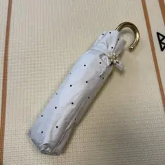 Wpc. 折りたたみ傘　遮光ドットフラワーポイント　ミニ　日傘