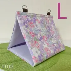 バードテント　春夏用Lサイズ　【フラワー紫ピンク】