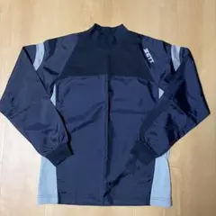 ZETT ネイビー/グレー Vジャン 140